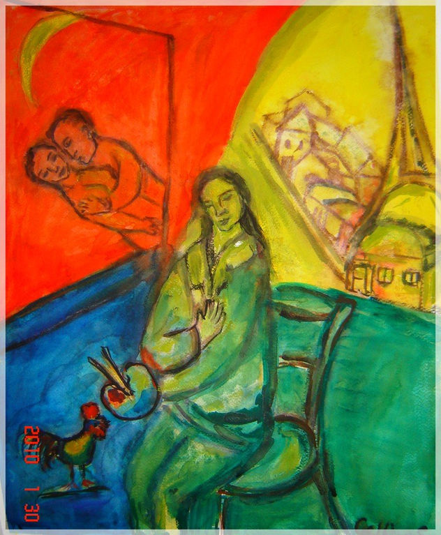 The Painter (Shagall után)