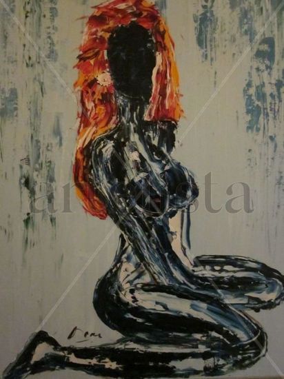 Desnudo Oil Canvas Figure Painting