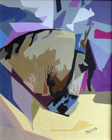CABALLO REJON Oil Canvas Landscaping