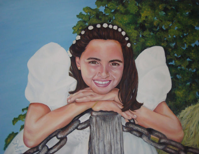 retrato 1 Oil Canvas Landscaping
