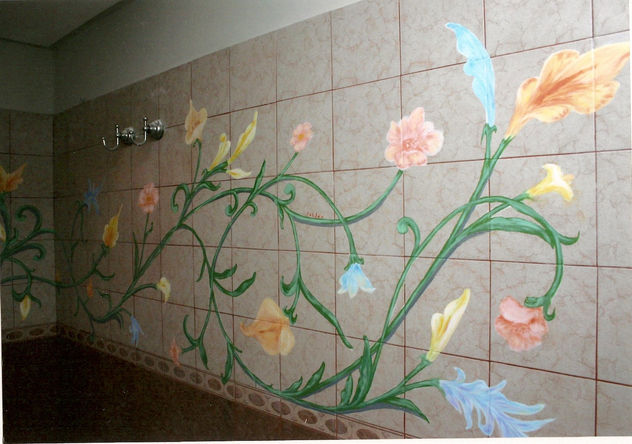 Guías de Flores sobre Cerámicos I