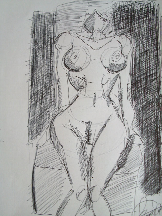 Dibujo Febrero 5:Desnudo