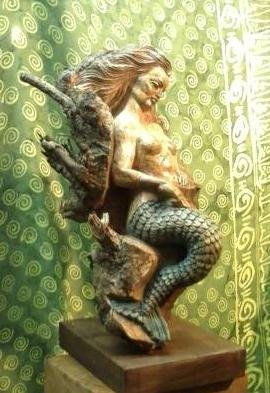 Sirena Madera Figurativa