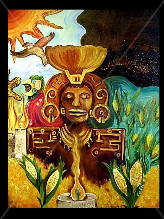 "MICTLALTECUTLI " AZTEC GOD OF THE DEAD