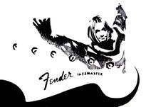 Fender, kurt cobain.