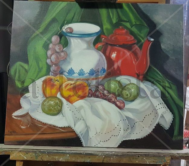 bodegon Oil Canvas Landscaping