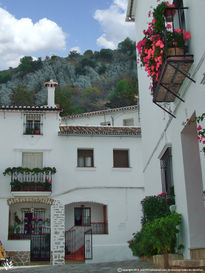 Balcon con jeranios