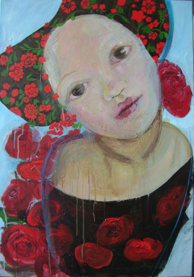 #3 de la serie de los olvidos Oil Canvas Portrait