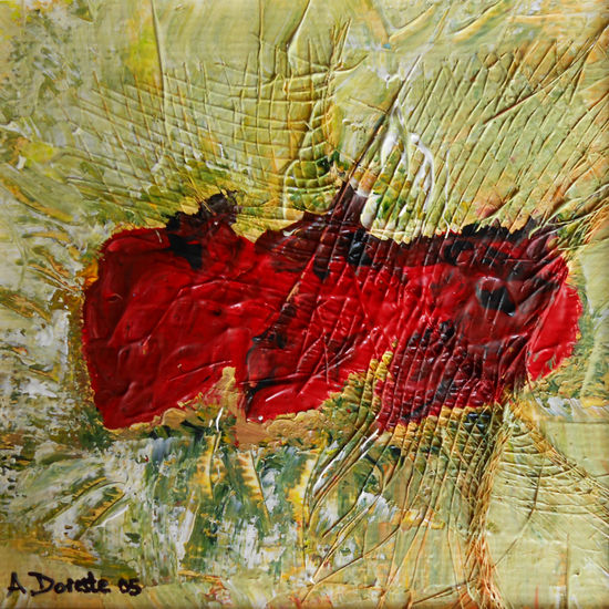 Pimientos rojos Mixed media Paper Still Life Paintings