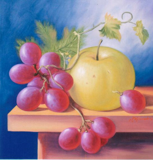 Manzana monumental Oil Canvas