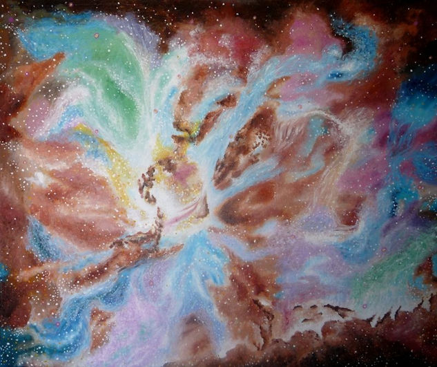 Nebulosa Eta Carina Acrylic Canvas Others