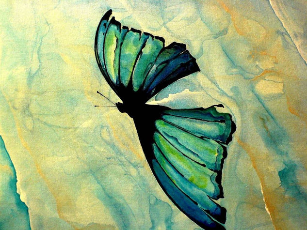 Morpho final Oil Canvas Landscaping