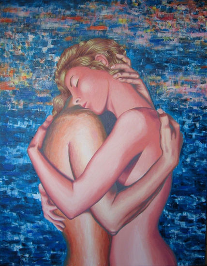 Confianza Acrylic Canvas Nude Paintings