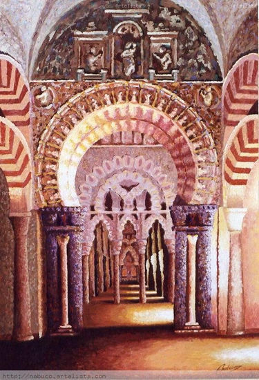 El color de la Mezquita Acrylic Canvas Others