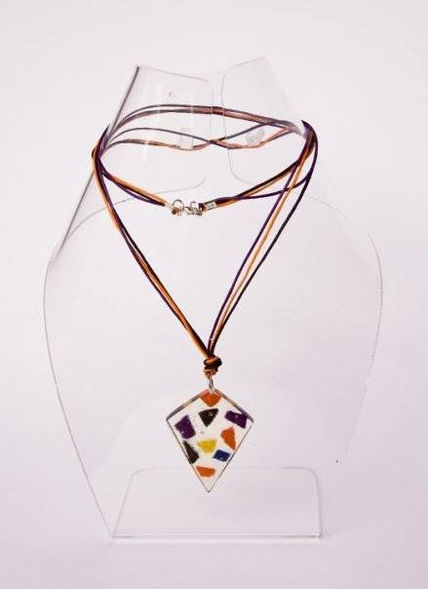 Collar Rombo+ pño....