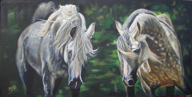 Moros Oil Canvas Animals