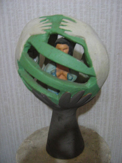 Escultura de los...