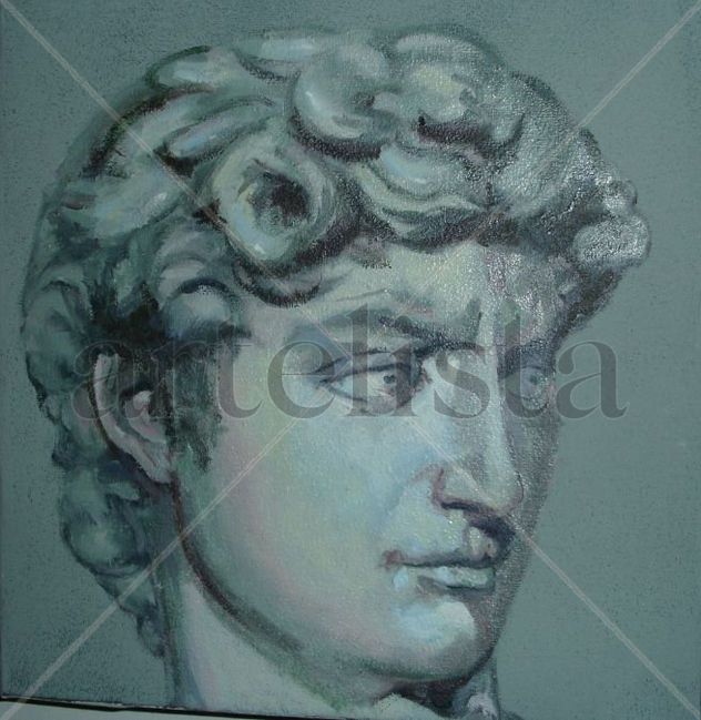 cabeza del David