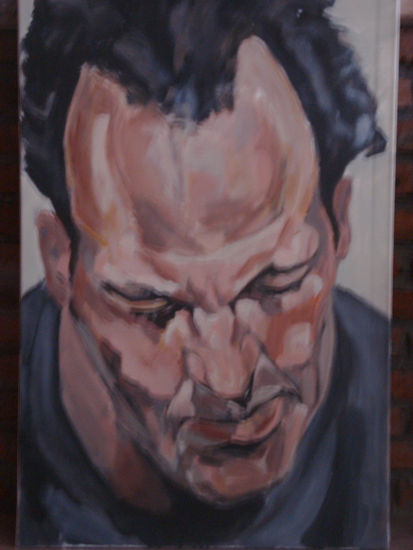 Juan Acrylic Canvas Portrait