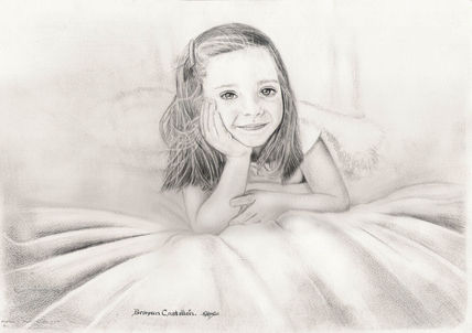 Niña en la Cama