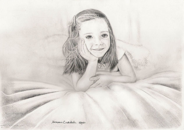 Niña en la Cama