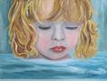 Niña en el agua