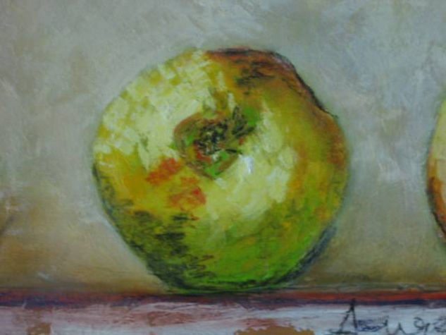 MANZANAS Óleo Lienzo