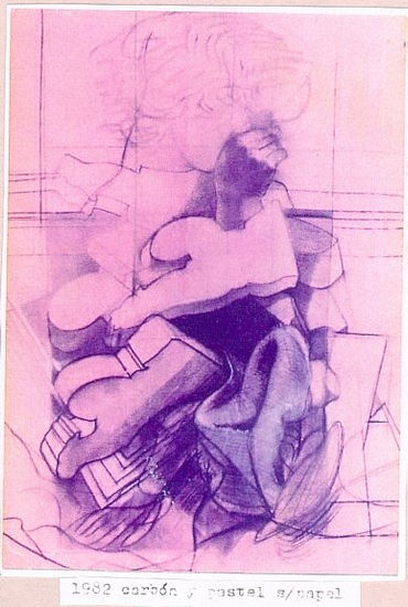 Alberto Ortu Martin Ortus: "Juegos para armar" - Drawing Other, 1982 - ORTVS - 