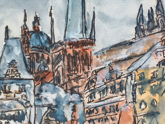 PRAGA Watercolour Paper Landscaping