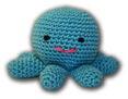 Pulpo 'Kike' de ganchillo