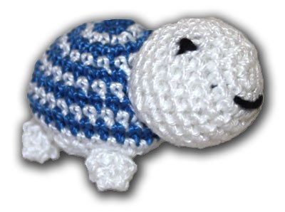 Tortuga 'Tuga' de ganchillo 