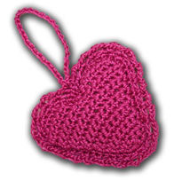 Corazón colgante de...