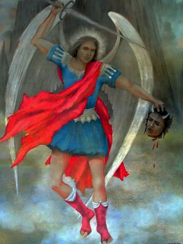 Saint Michael by Alberto Thirion