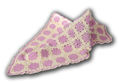 Manta 'Malva' de ganchillo