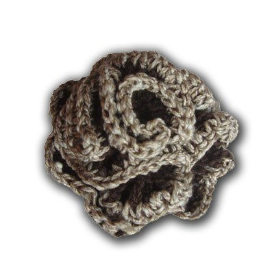 Broche 'Teva' de ganchillo 