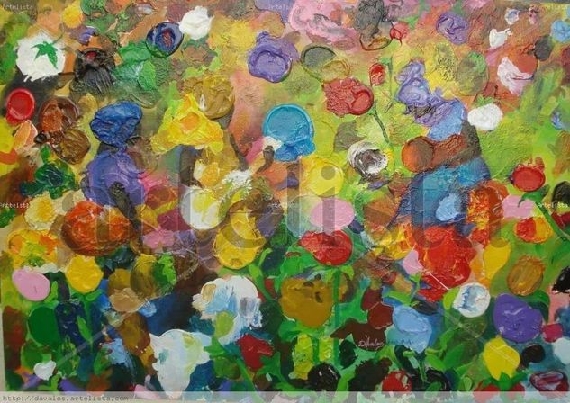 Canto en el jardin Acrylic Canvas Others