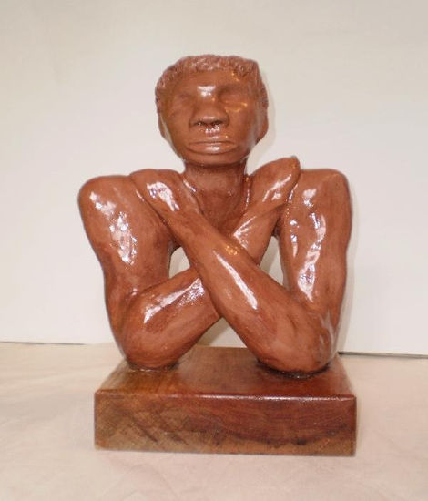 de la serie Humanidad4 Terracotta Figurative