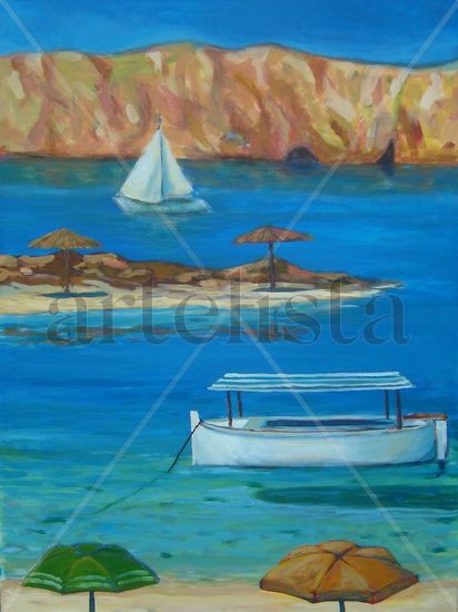 mediterraneo 2 Oil Canvas Landscaping