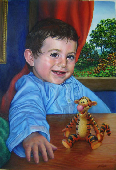 Martin Oil Canvas Portrait