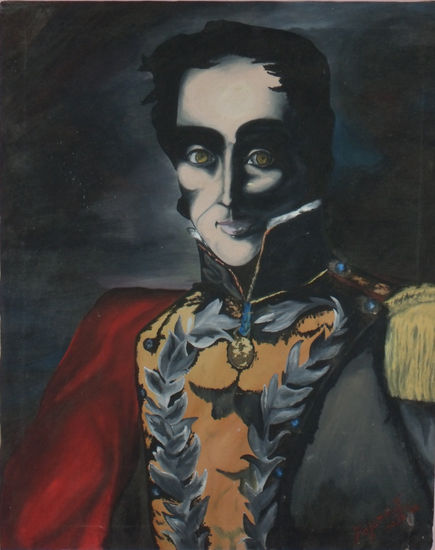 libertador Acrylic Canvas Portrait