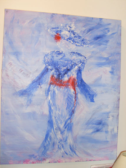 La duquesa de azul