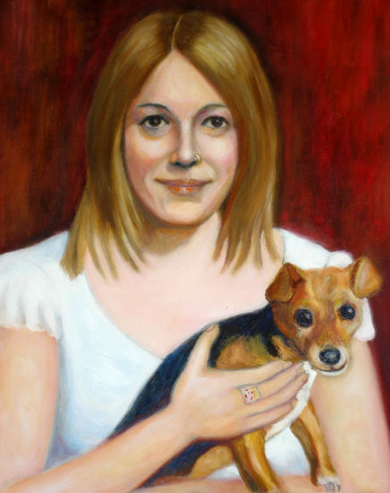 Retrato Oil Canvas Portrait