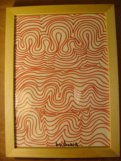 red waves Making Pen