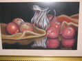 manzanas en el espejo