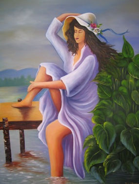 Mujer  sonadora