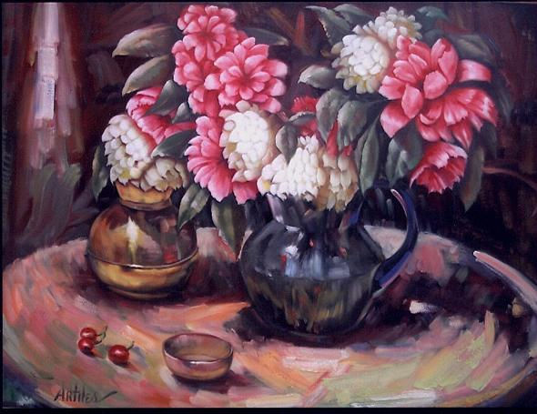 Bodegón 4 Oil Canvas Still Life Paintings