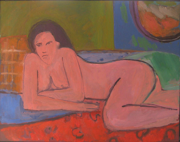 desnudo rosa Oil Canvas Nude Paintings