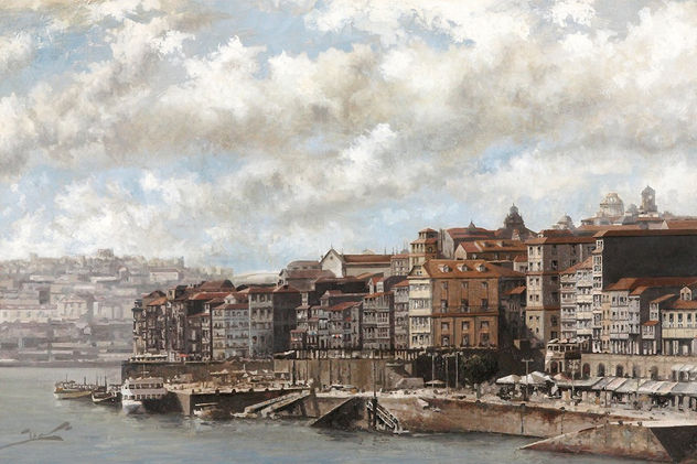 Cielo encima de Oporto