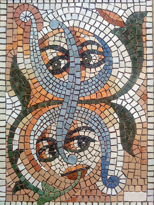 simbolo y letra amazigh ( bereber)2, Mosaicos