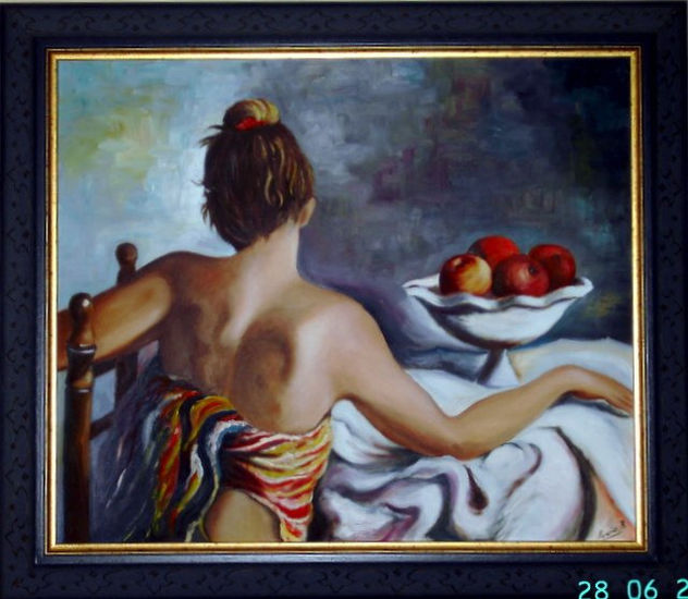 Gitana Oil Canvas Figure Painting